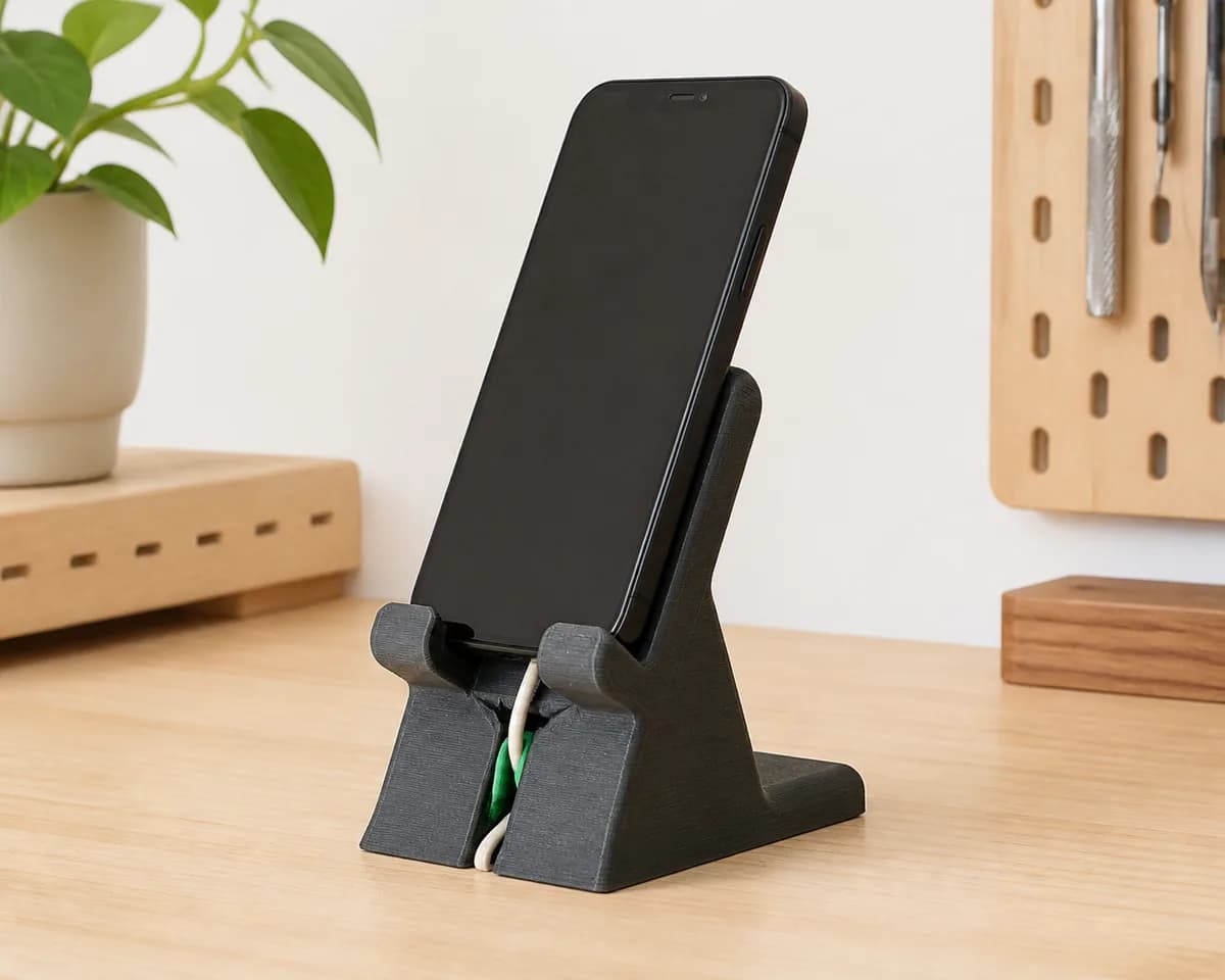 Phone Stand có rãnh sạc